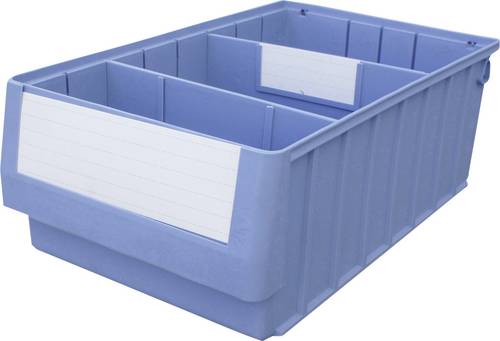 VISO TR 4214 Sichtlagerkasten (B x H x T) 234 x 140 x 400 mm Blau 1 St.