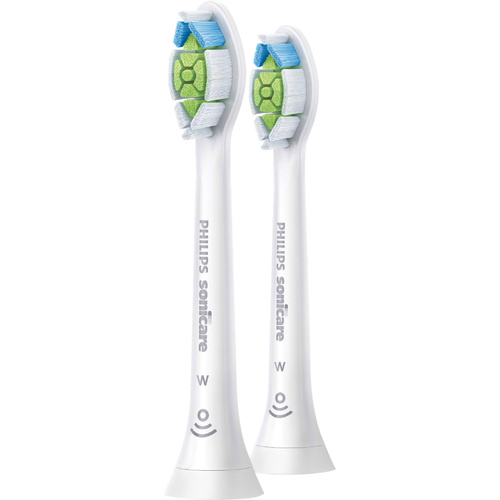 Philips Sonicare W Optimal White Standard Aufsteckbürsten für elektrische Zahnbürste 2 St. Weiß