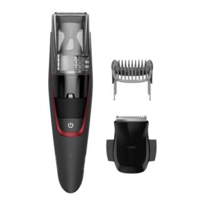 Philips Bodycare BT7500/15 Bartschneider Vakuum-Schneider Schwarz