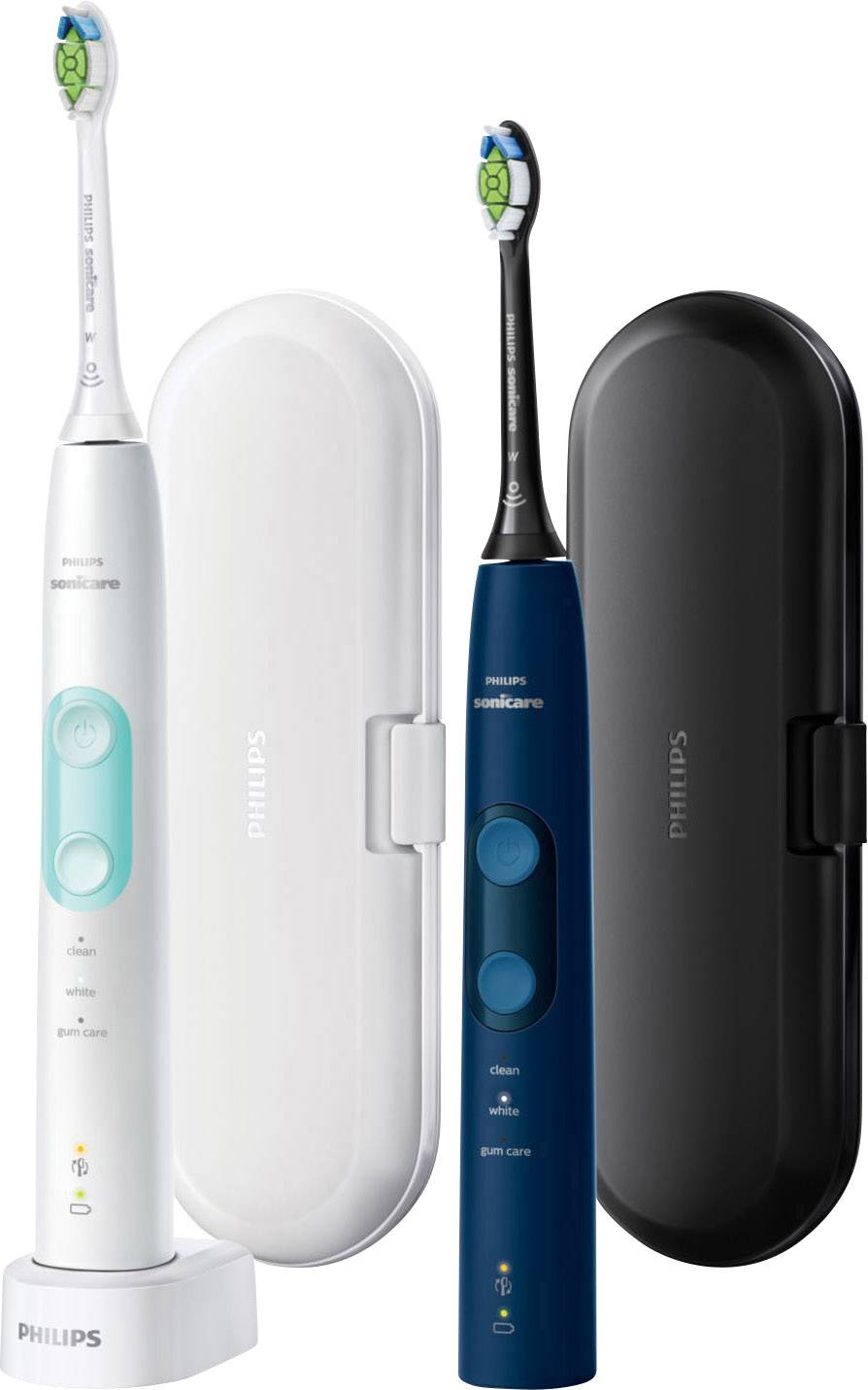 Philips Bodycare Philips Sonicare 5100 ProtectiveClean HX6851/34 Elektrische Zahnbürste Weiß, Schwarz