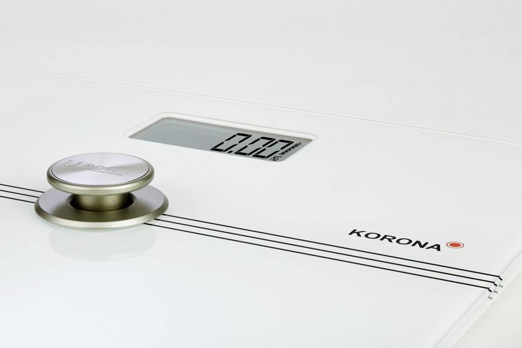 Korona Mona Personenwaage digital Wägebereich (max.)=200 kg Weiß