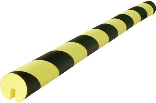 VISO PU 208 NJ Schutzprofil mit Schlitz Schwarz, Gelb (Ø x L) 40 mm x 750 mm