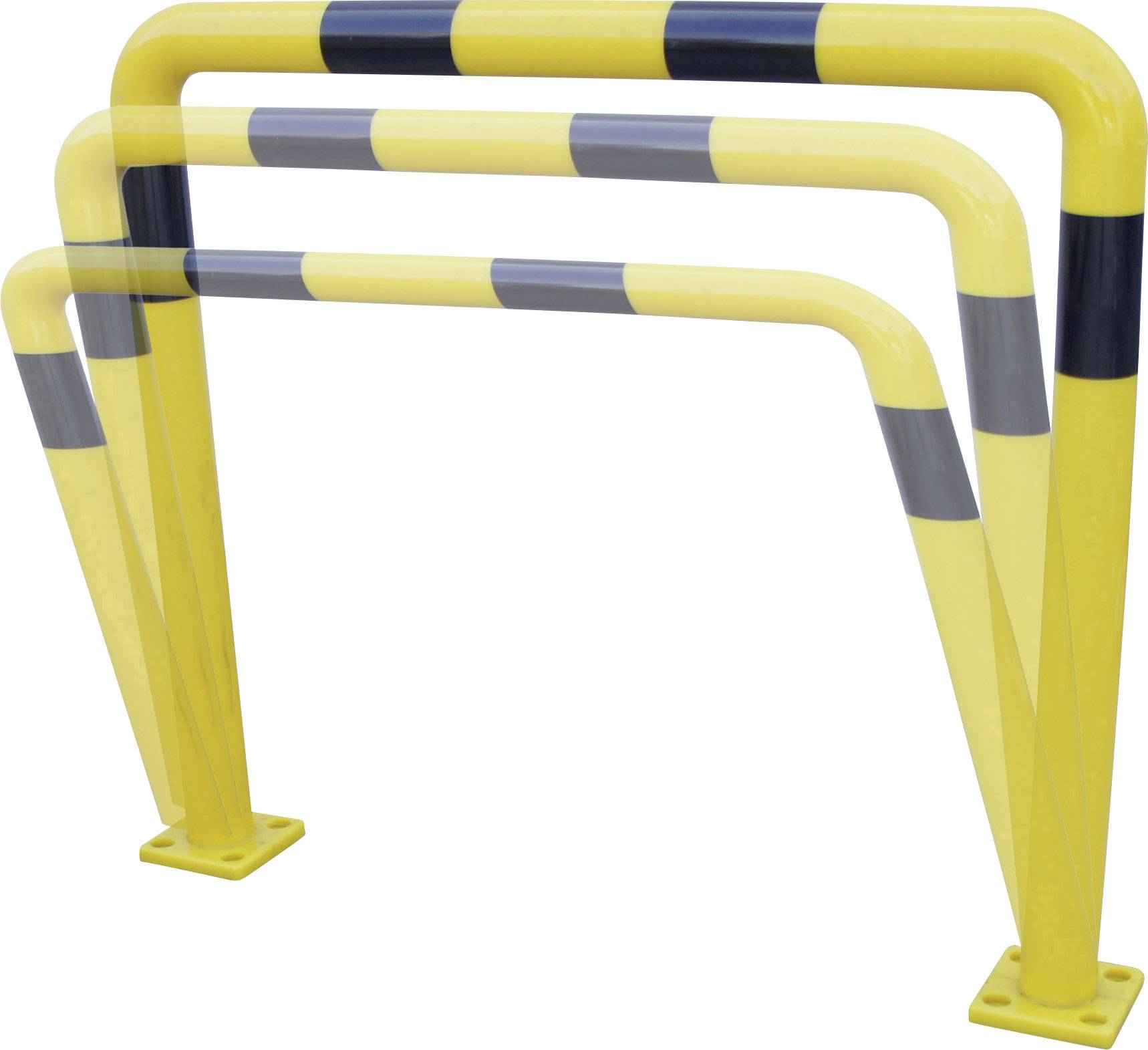 VISO TPX 12100 NJ Rammschutz-Bügel Schwarz, Gelb (Ø x H) 80mm x 1000mm