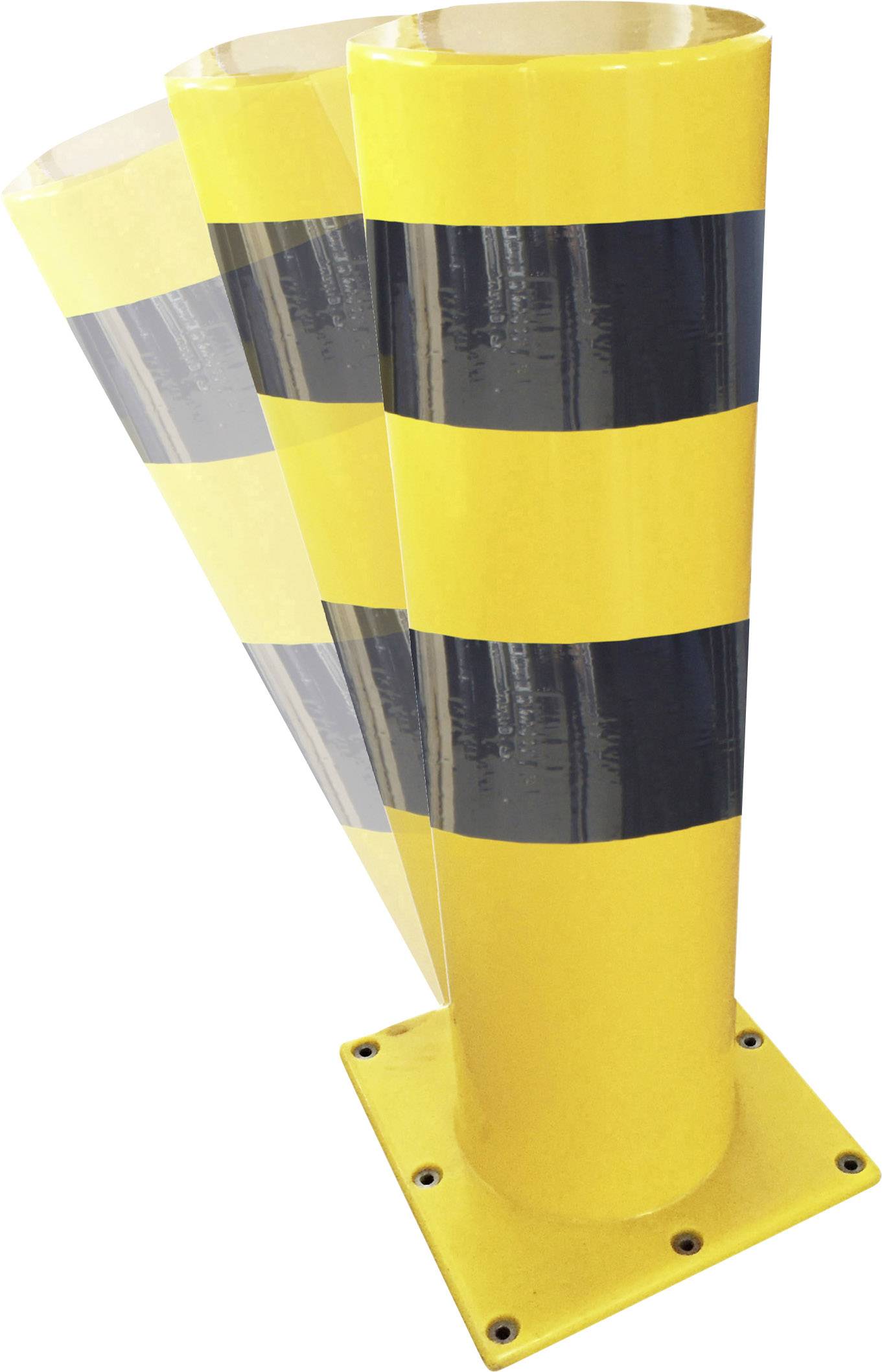 VISO TPX 270 NJ Rammschutz-Poller Schwarz, Gelb (Ø x H) 270mm x 1000mm