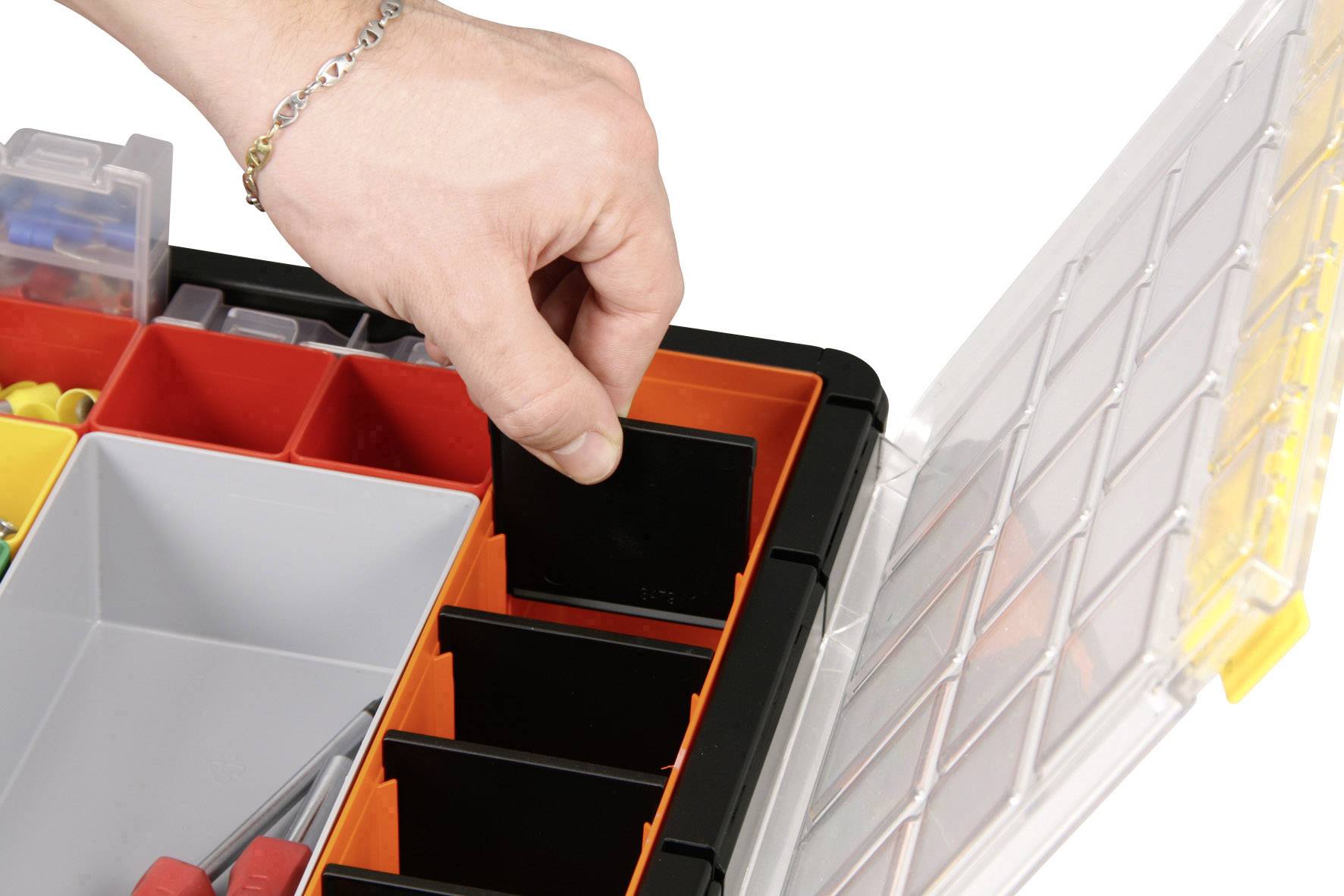 Allit EuroPlus Pro S 44L-25 Sortimentskasten (B x H x T) 435 x 345 x 59 mm Anzahl Fächer: 22 Inhalt 1 St.