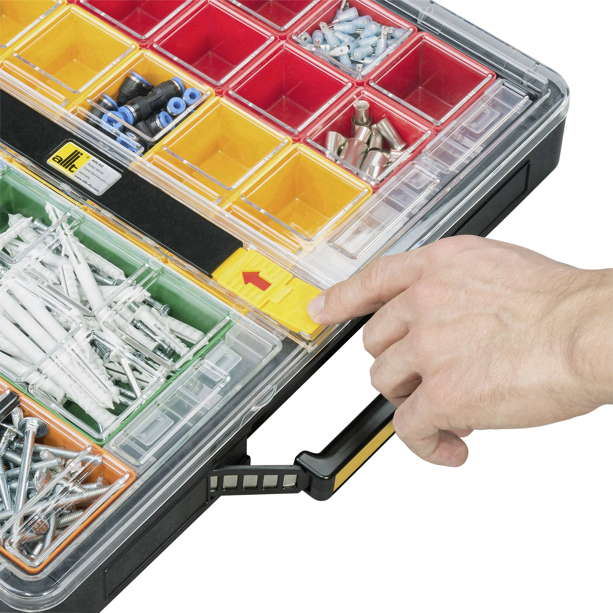 Allit EuroPlus Pro S 44L-25 Sortimentskasten (B x H x T) 435 x 345 x 59 mm Anzahl Fächer: 22 Inhalt 1 St.