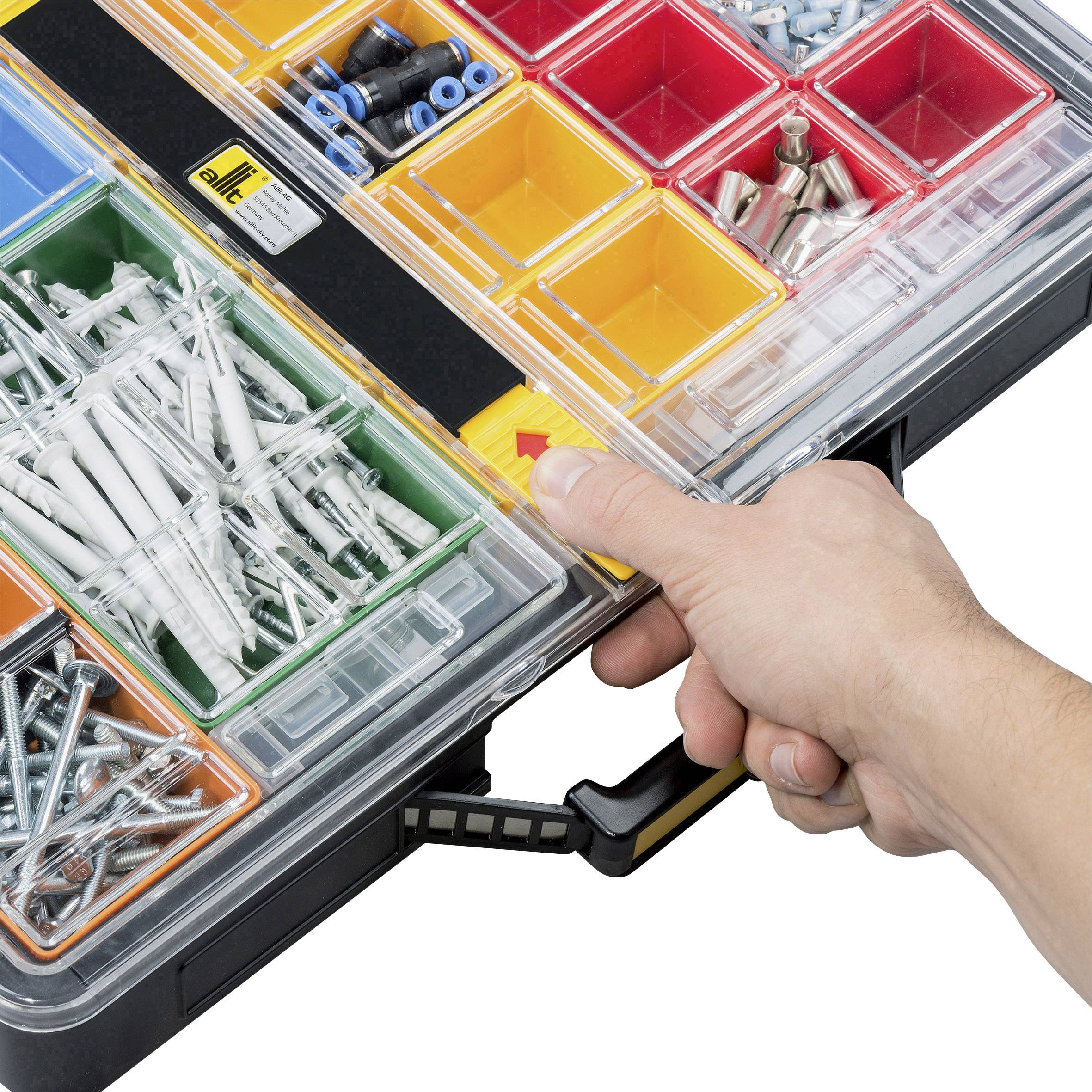 Allit EuroPlus Pro S 44L-25 Sortimentskasten (B x H x T) 435 x 345 x 59 mm Anzahl Fächer: 22 Inhalt 1 St.