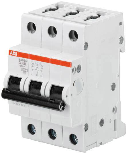 ABB 2CDS273001R0164 S203M-C16 Leitungsschutzschalter 3polig 16 A 230 V