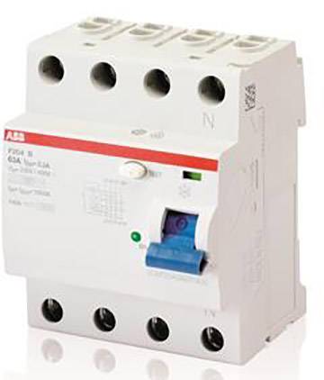 ABB 2CSF204592R1630 F204B-63/0,03 FI-Schutzschalter B 4polig 63 A 0.03 A