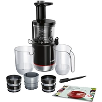 Bosch Haushalt Slow-Entsafter DE-MESM731M 150W Schwarz, Silber (matt) Bosch Haushalt Slow-Entsafter DE-MESM731M 150W Schwarz, Silber (matt)