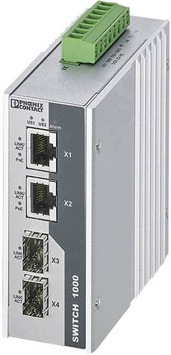 Phoenix Contact 1026765 FL SWITCH 1000T-2POE-GT-2SFP Industrial Ethernet Switch