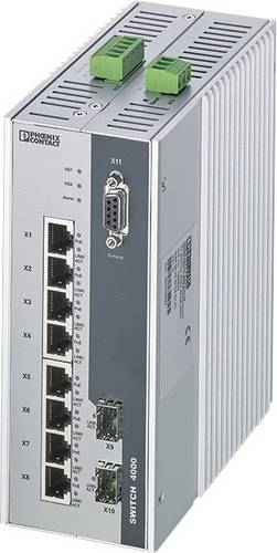 Phoenix Contact 1026923 FL SWITCH 4000T-8POE-2SFP Industrial Ethernet Switch