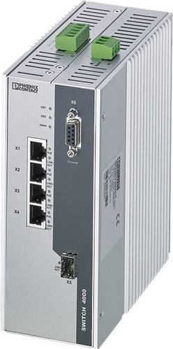 Phoenix Contact 1026924 FL SWITCH 4000T-4POE-SFP Industrial Ethernet Switch