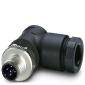 Phoenix Contact 1408992 Sensor-/Aktor-Steckverbinder, unkonfektioniert M12 Stecker, gewinkelt Polzahl Sensoren: 5 1St.