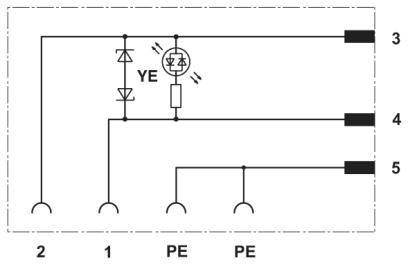 Ventilstecker SAC-3P-MS/A-1L-Z SCO 1458525 Phoenix Contact Inhalt: 1 St.