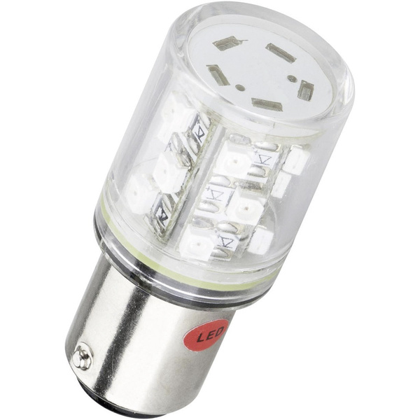 Barthelme 52160215 LED-Lampe Weiß BA15d 24 V/DC, 24 V/AC 22lm