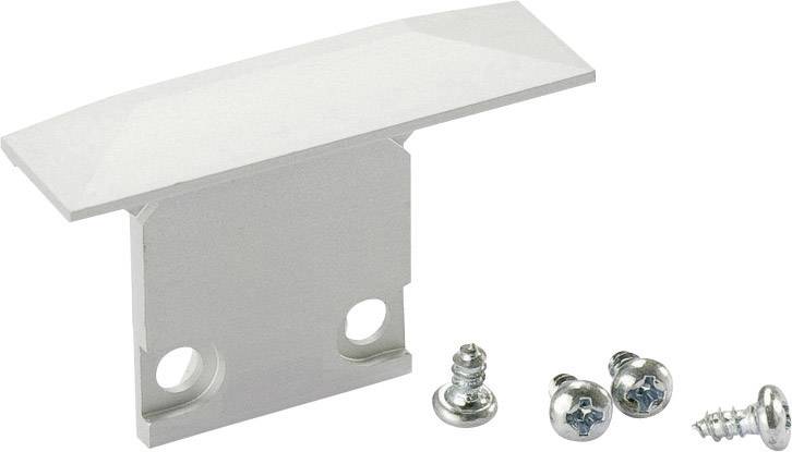 Barthelme 62399607 Endkappen-Set Aluminium (B x H) 2 cm x 3.5 cm 1 St.