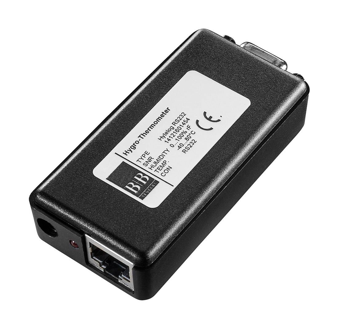 B + B Thermo-Technik Temperatur- und Feuchtemess-System 1 St. Hytelog-RS232 Betriebsspannung: 9V Messbereich: 0 - 100% rF