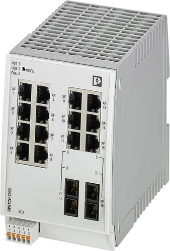 Phoenix Contact 2702905 FL SWITCH 2214-2FX Industrial Ethernet Switch
