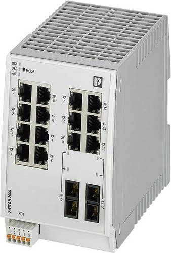 Phoenix Contact 2702906 FL SWITCH 2214-2FX SM Industrial Ethernet Switch