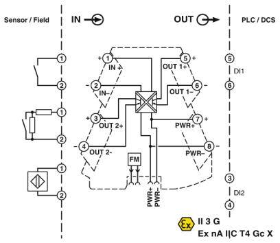 Phoenix Contact MINI MCR-2-NAM-2RO 2902004 1St.