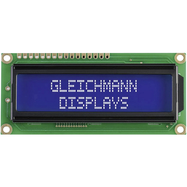 Gleichmann LED-Baustein Weiß Blau (B x H x T) 80 x 36 x 13.2mm GE-C1602B-TMI-JT/R