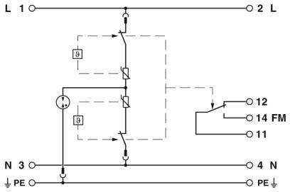 Phoenix Contact 2907916 PLT-SEC-T3-24-FM-UT Überspannungsschutz-Ableiter 5St.