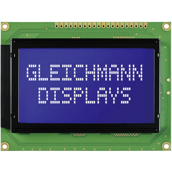 Gleichmann Grafik-Display Weiß Schwarz (B x H x T) 93 x 70 x 13.6 mm GE-G12864A-TFH-V/RN