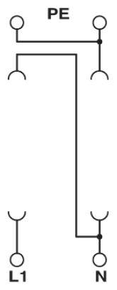 Phoenix Contact 2920528 VAL-MS/1+1-BE Überspannungsschutz-Sockel 1St.