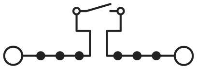 Phoenix Contact 3035695 Messertrennklemme Push-In-Klemme Blau 50St.