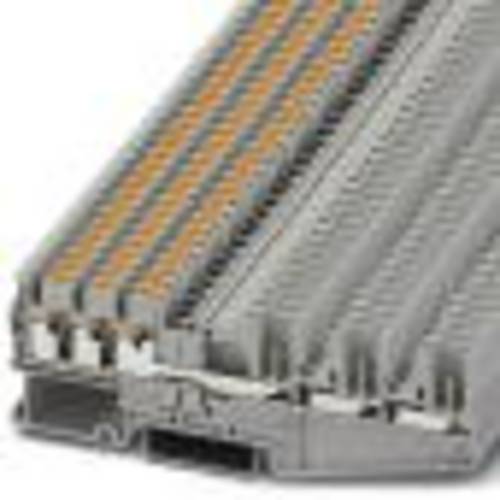 Phoenix Contact 3040044 Durchgangsklemme 5.2 mm Zugfeder Grau 50 St.