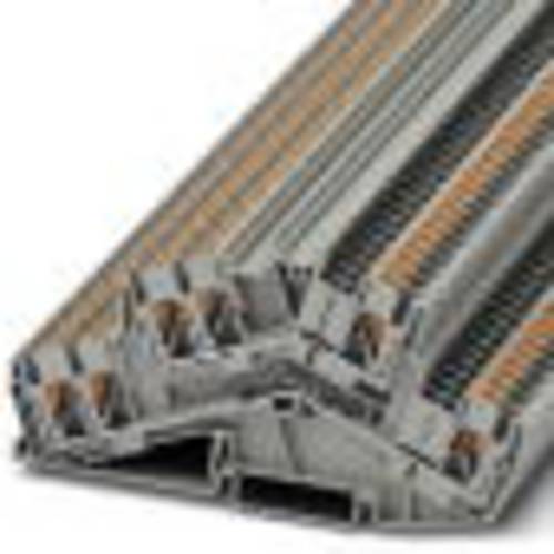 Phoenix Contact 3210600 Doppelstockklemme 5.2 mm Zugfeder Grau 50 St.