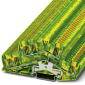 Phoenix Contact 3210602 Doppelstockklemme 5.2mm Push-Lock-Federanschluss Grün, Gelb 50St.