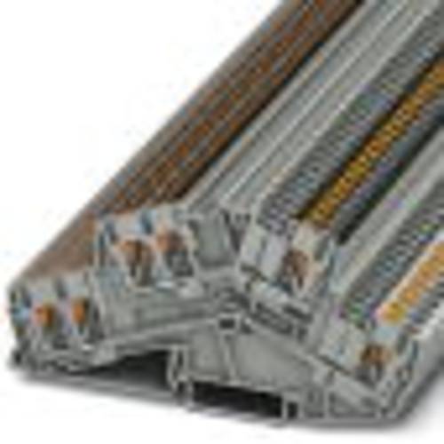 Phoenix Contact 3210603 Doppelstockklemme 5.2 mm Zugfeder Grau 50 St.