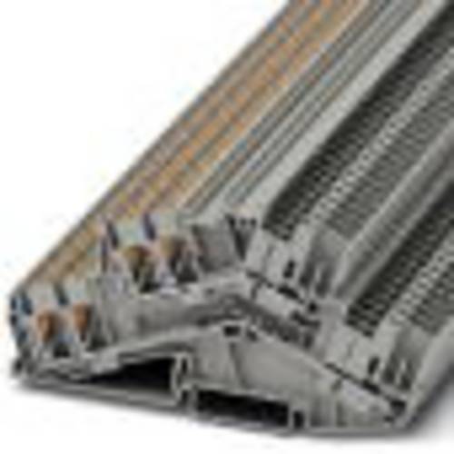 Phoenix Contact 3210604 Doppelstockklemme 5.2 mm Zugfeder Grau 50 St.