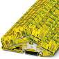 Phoenix Contact 3210606 Doppelstockklemme 5.2mm Push-Lock-Federanschluss Grün, Gelb 50St.