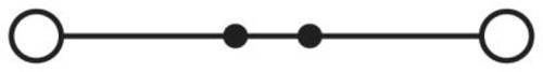 Phoenix Contact 3211778 Durchgangsklemme 6.2 mm Zugfeder Weiß 50 St.