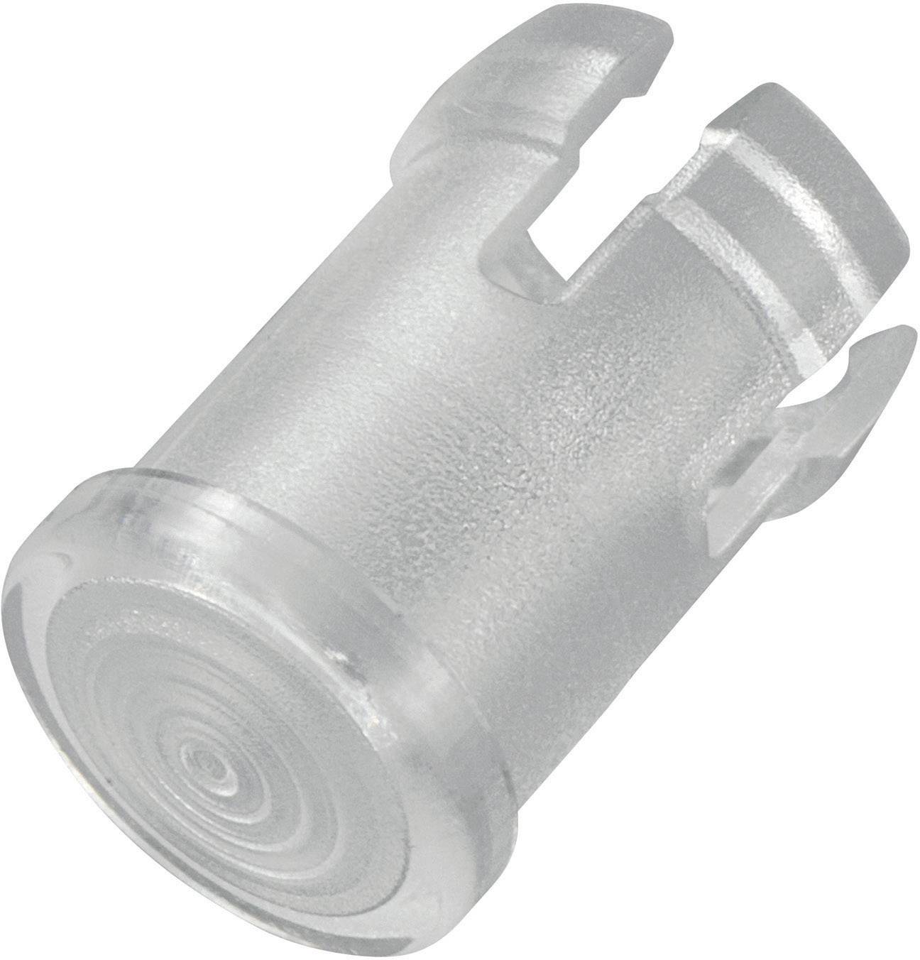 TRU COMPONENTS EDK-1C-PCW Leuchtkappe Transparent Passend für (LEDs) LED 5 mm
