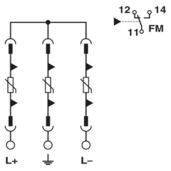 Phoenix Contact 1033725 VAL-MS 1500DC-PV/2+V-FM Dispositif antisurtension 1 pc(s)