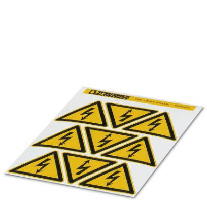 Phoenix Contact 0830434 Warnschild Achtung Folie selbstklebend 50 mm DIN 61010-1 5 St.