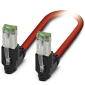 Phoenix Contact 1402518 RJ45 Netzwerkkabel, Patchkabel 2.00m Rot 1St.