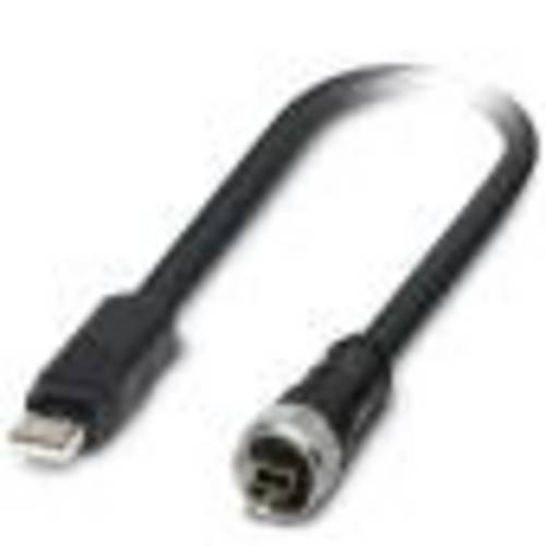 Phoenix Contact USB-Kabel USB 2.0 USB-A IP20 Stecker, USB-Mini-B IP20 Stecker 5.00 m Schwarz 142018