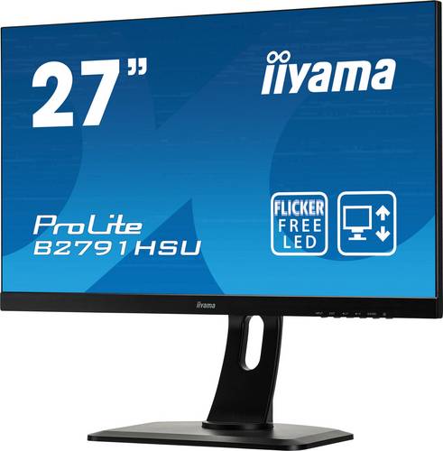 Iiyama ProLite B2791HSU LED-Monitor 68.6cm (27 Zoll) EEK A+ (A+++ - D) 1920 x 1080 Pixel Full HD 1 m