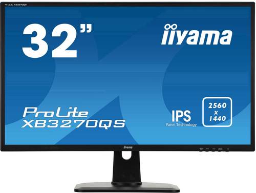 Iiyama ProLite XB3270QS LED-Monitor 81.3cm (32 Zoll) EEK C (A+++ - D) 2560 x 1440 Pixel WQHD 4 ms Di