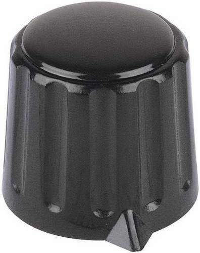 Mentor 4309.6131 4309.6131 Drehknopf mit Zeiger Schwarz (Ø x H) 15 mm x 16 mm