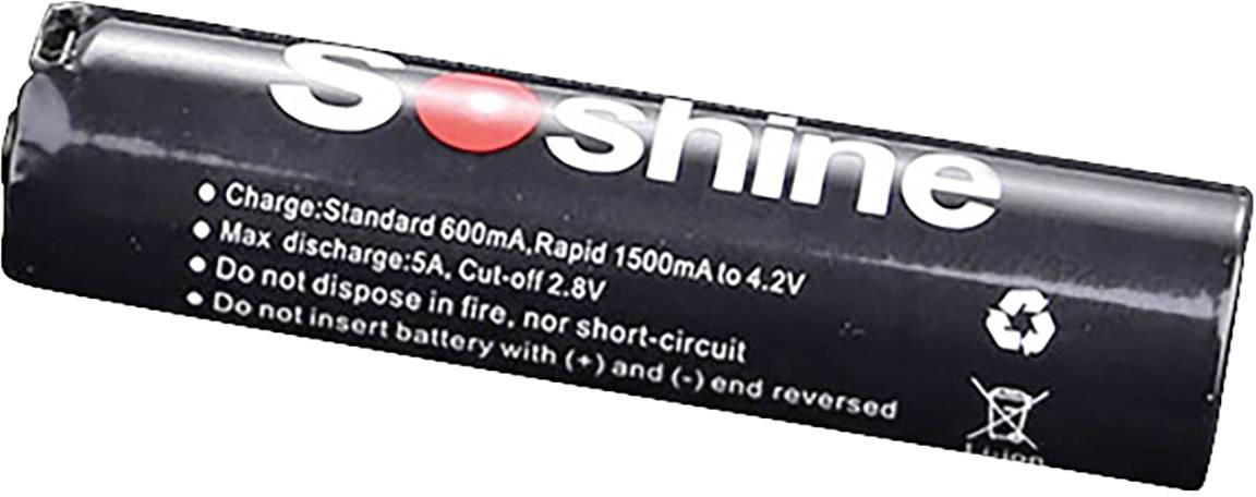 Soshine 18650USB-3.7-3000 USB-Micro-B Akku 18650 Li-Ion 3.6 V 3000 mAh 1 St.