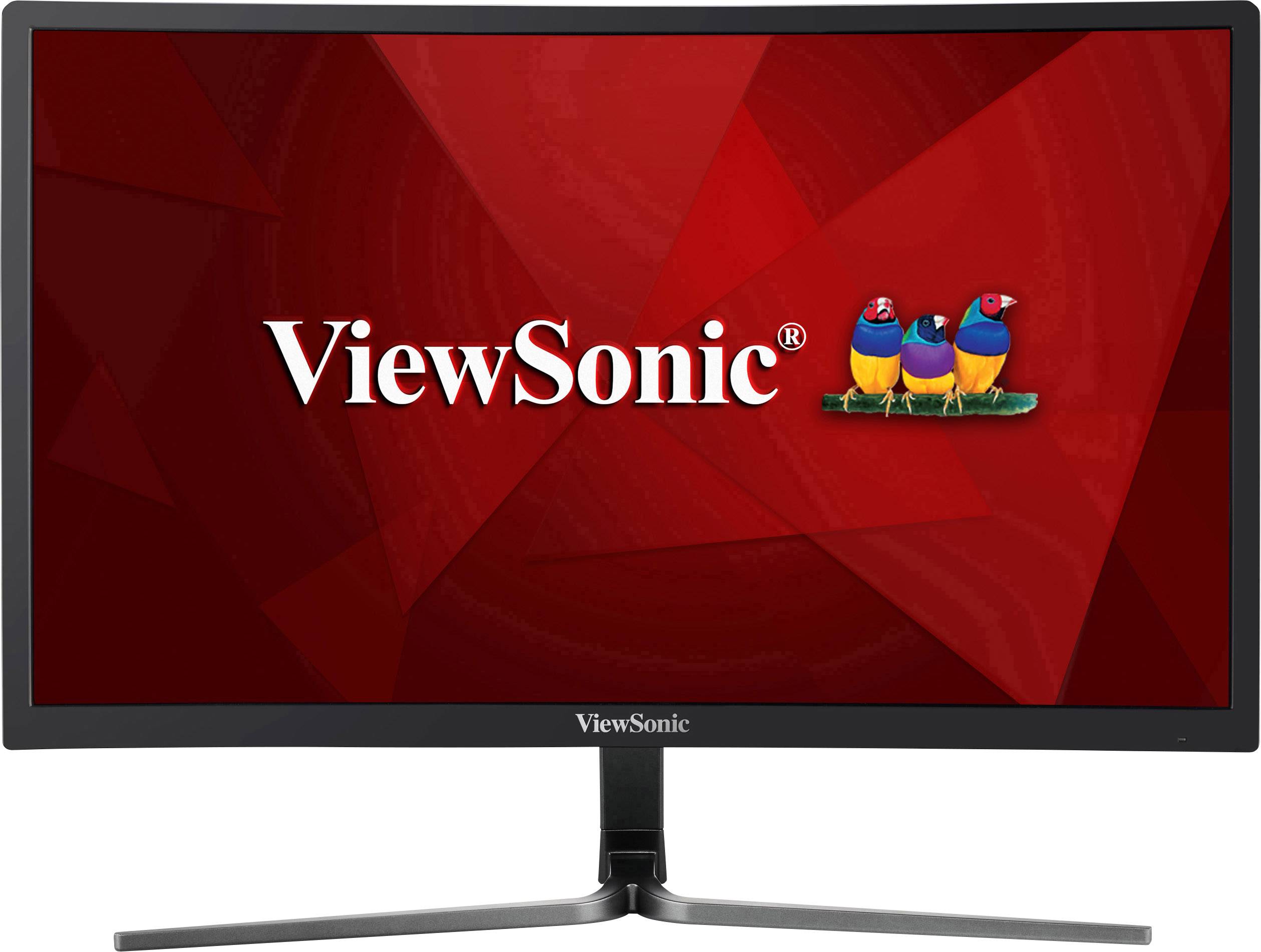 Viewsonic VX2458-C-MHD LCD-Monitor EEK F (A - G) 61 cm (24 Zoll) 1920 x 1080 Pixel 16:9 1 ms HDMI®, DisplayPort, DVI, Kopfhörer (3.5 mm Klinke) VA
