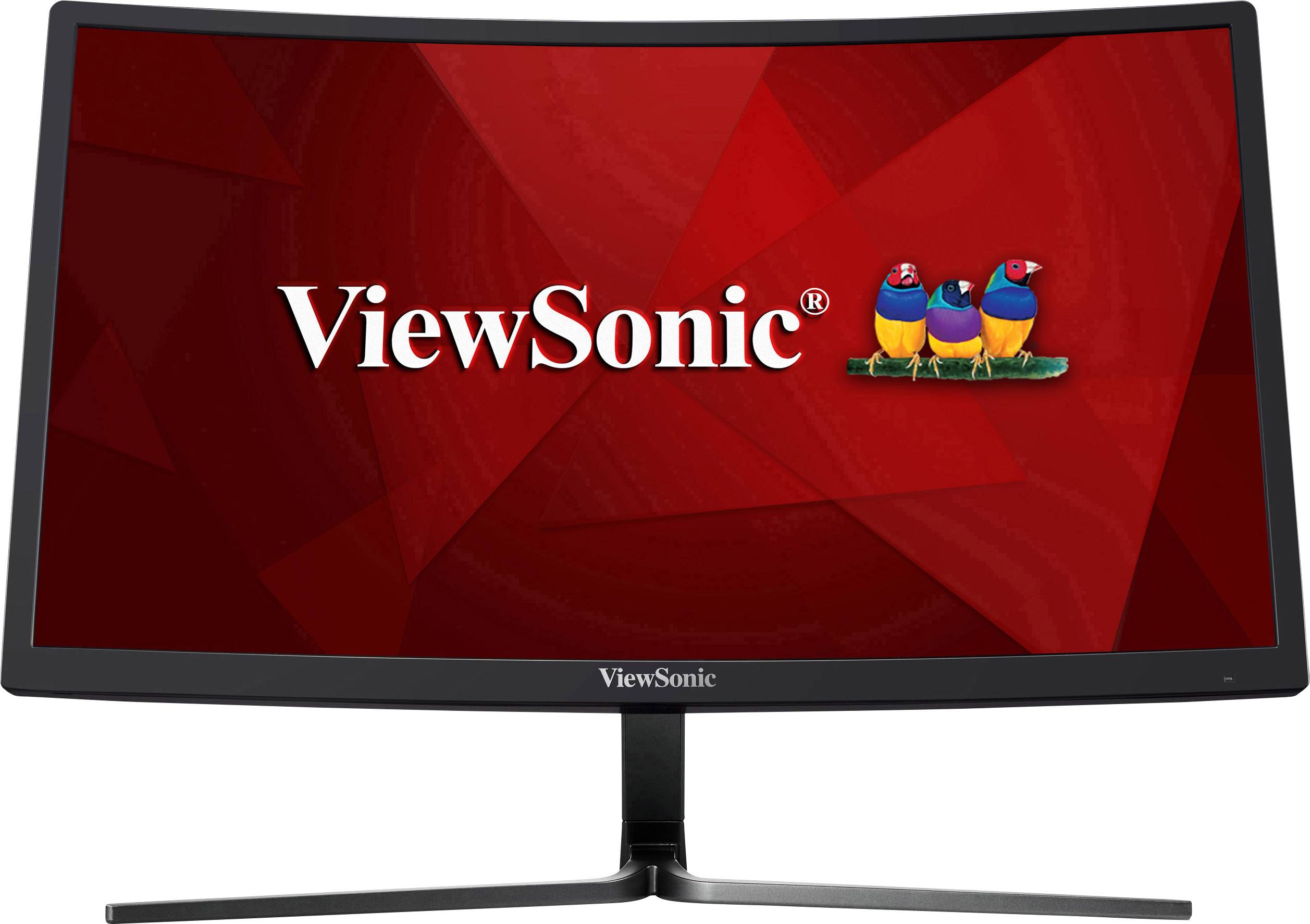 Viewsonic VX2458-C-MHD LCD-Monitor EEK F (A - G) 61 cm (24 Zoll) 1920 x 1080 Pixel 16:9 1 ms HDMI®, DisplayPort, DVI, Kopfhörer (3.5 mm Klinke) VA