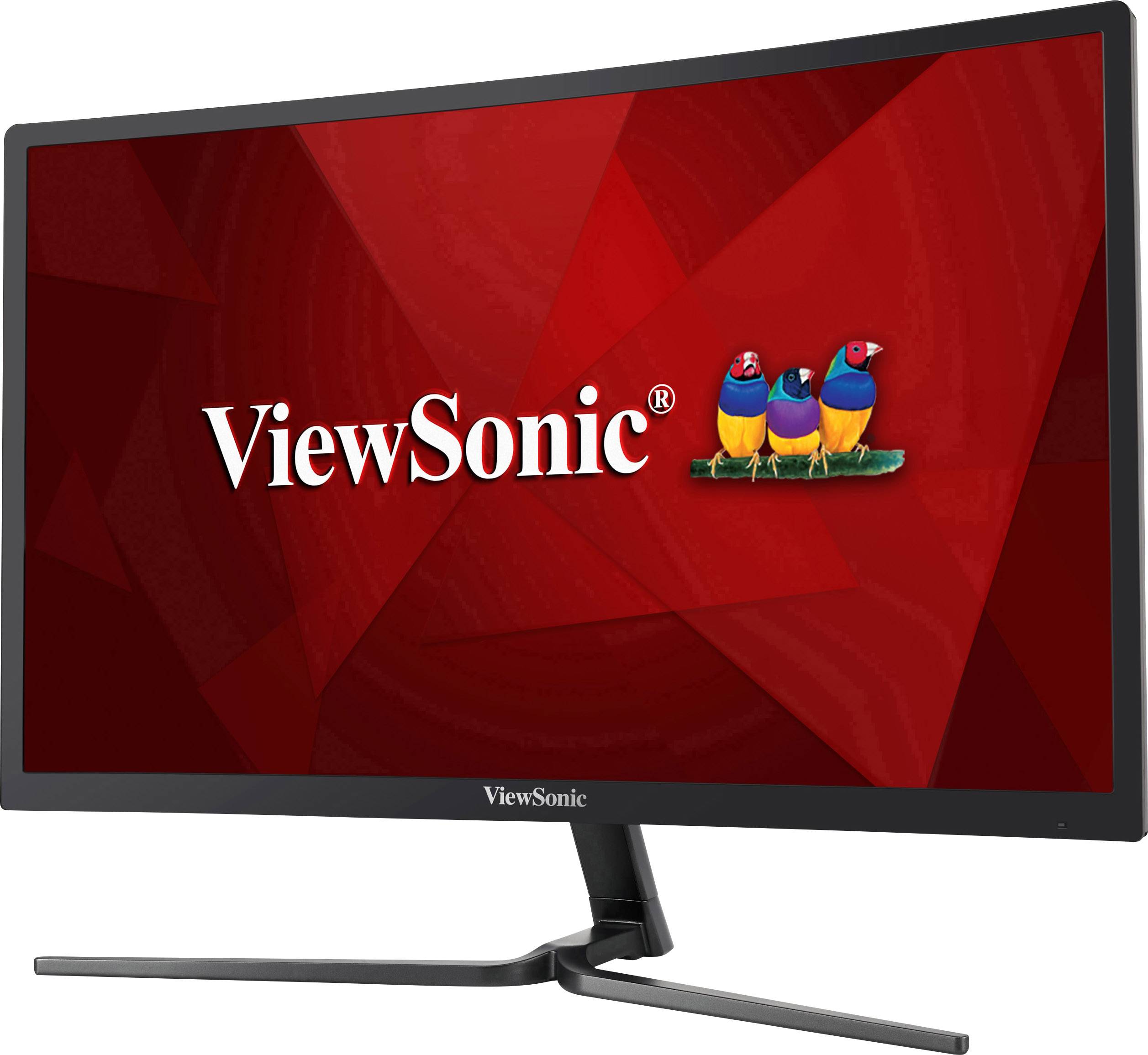 Viewsonic VX2458-C-MHD LCD-Monitor EEK F (A - G) 61 cm (24 Zoll) 1920 x 1080 Pixel 16:9 1 ms HDMI®, DisplayPort, DVI, Kopfhörer (3.5 mm Klinke) VA