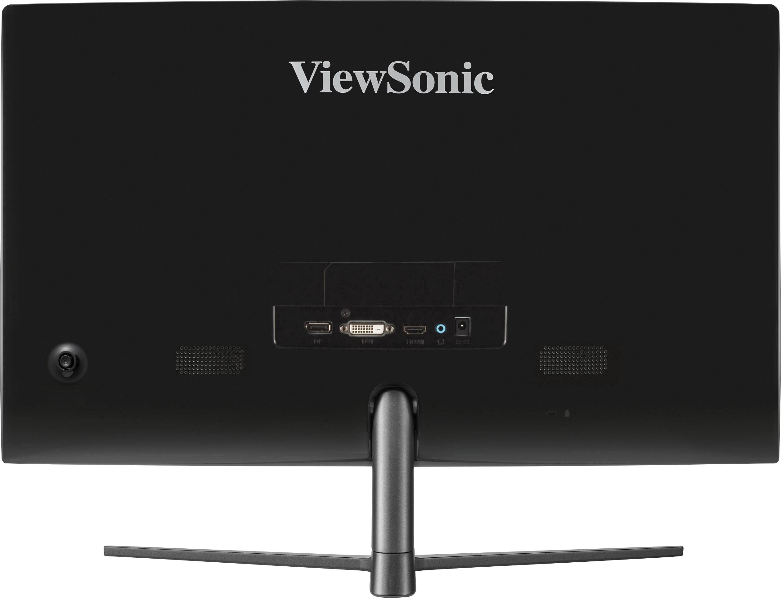 Viewsonic VX2458-C-MHD LCD-Monitor EEK F (A - G) 61 cm (24 Zoll) 1920 x 1080 Pixel 16:9 1 ms HDMI®, DisplayPort, DVI, Kopfhörer (3.5 mm Klinke) VA